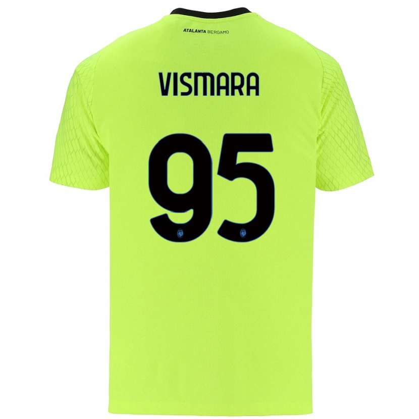 Danxen Damen Paolo Vismara #95 Trikot Gelb Grün Rot Torwarttrikot 2025/26