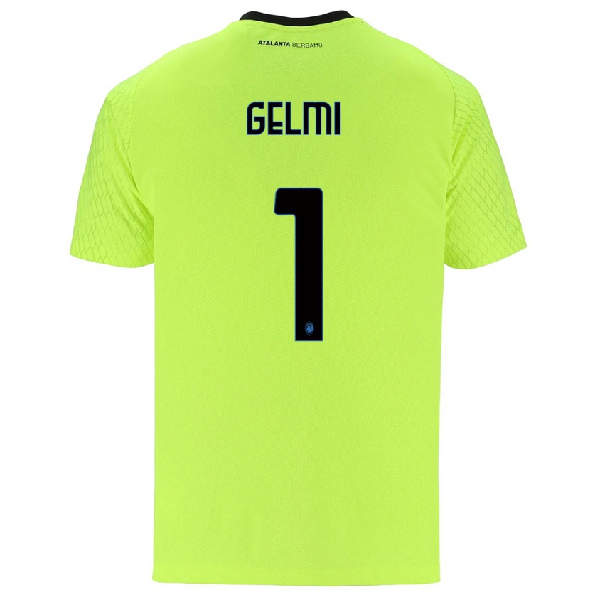 Danxen Damen Ludovico Gelmi #1 Trikot Gelb Grün Rot Torwarttrikot 2025/26