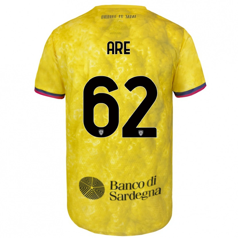 Danxen Damen Emmanuele Are #62 Trikot Gelb Schwarz Torwarttrikot 2025/26