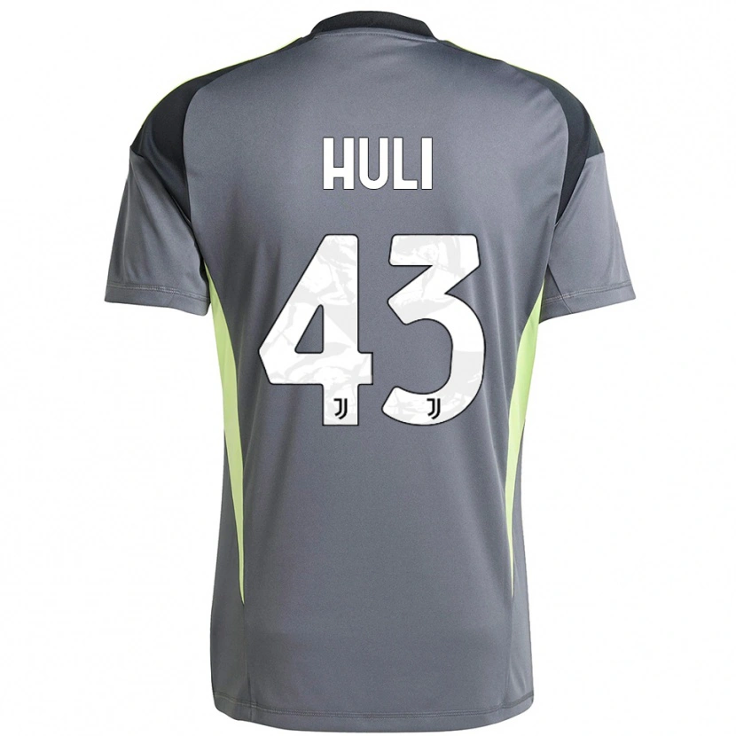 Danxen Damen Raffaele Huli #43 Trikot Dunkelgrau Weiß Torwarttrikot 2025/26