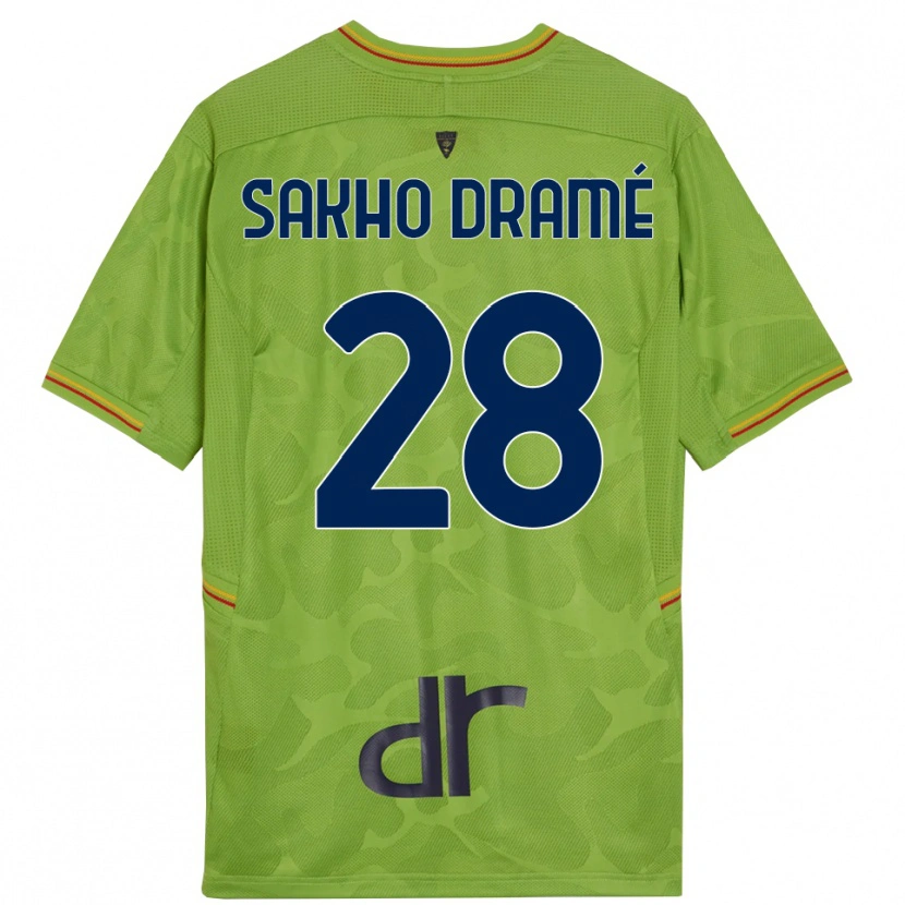 Danxen Damen Samba Sakho Dramé #28 Trikot Waldgrün Schwarz Torwarttrikot 2025/26