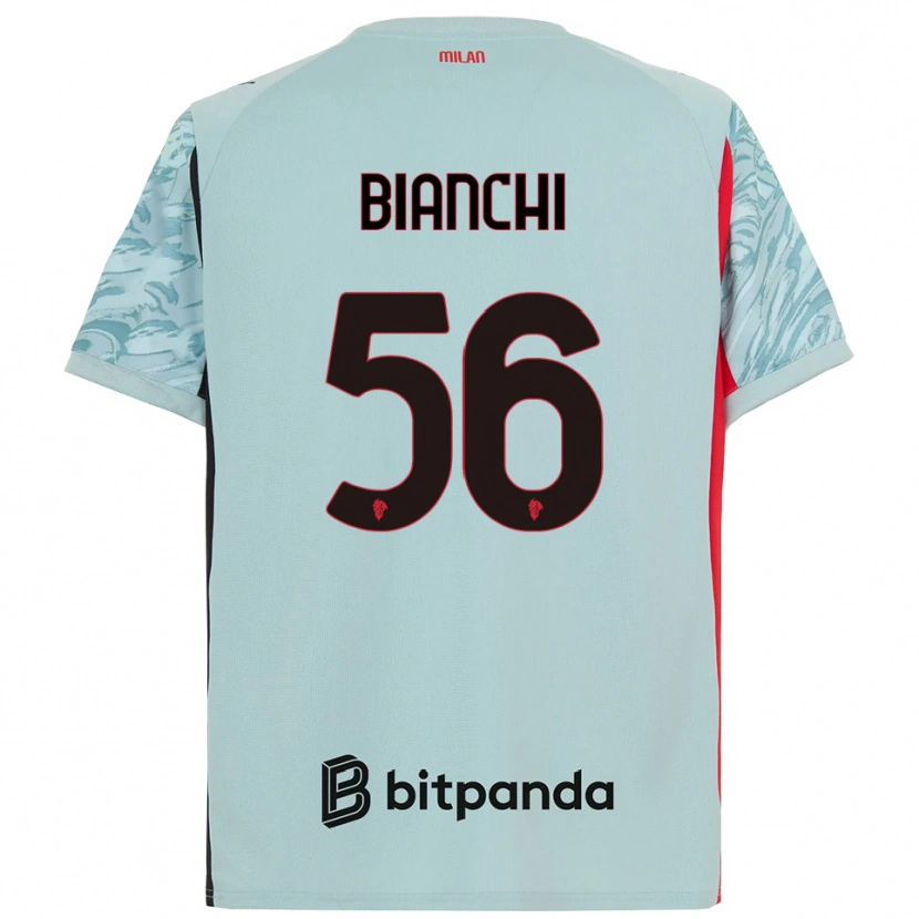 Danxen Damen Alessandro Bianchi #56 Trikot Hellblau Rot Torwarttrikot 2025/26