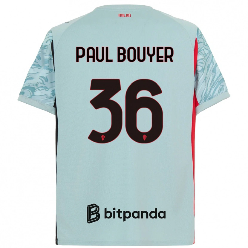 Danxen Damen Léo Paul Bouyer #36 Trikot Hellblau Rot Torwarttrikot 2025/26