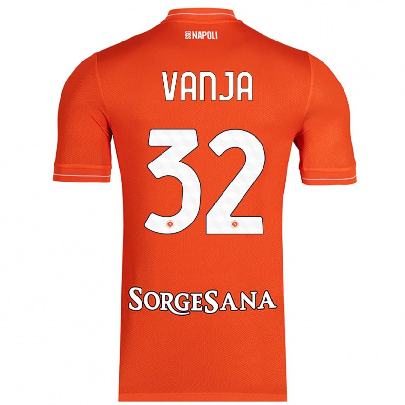 Danxen Damen Vanja Milinković-Savić #32 Trikot Orange Rot Weiß Torwarttrikot 2025/26