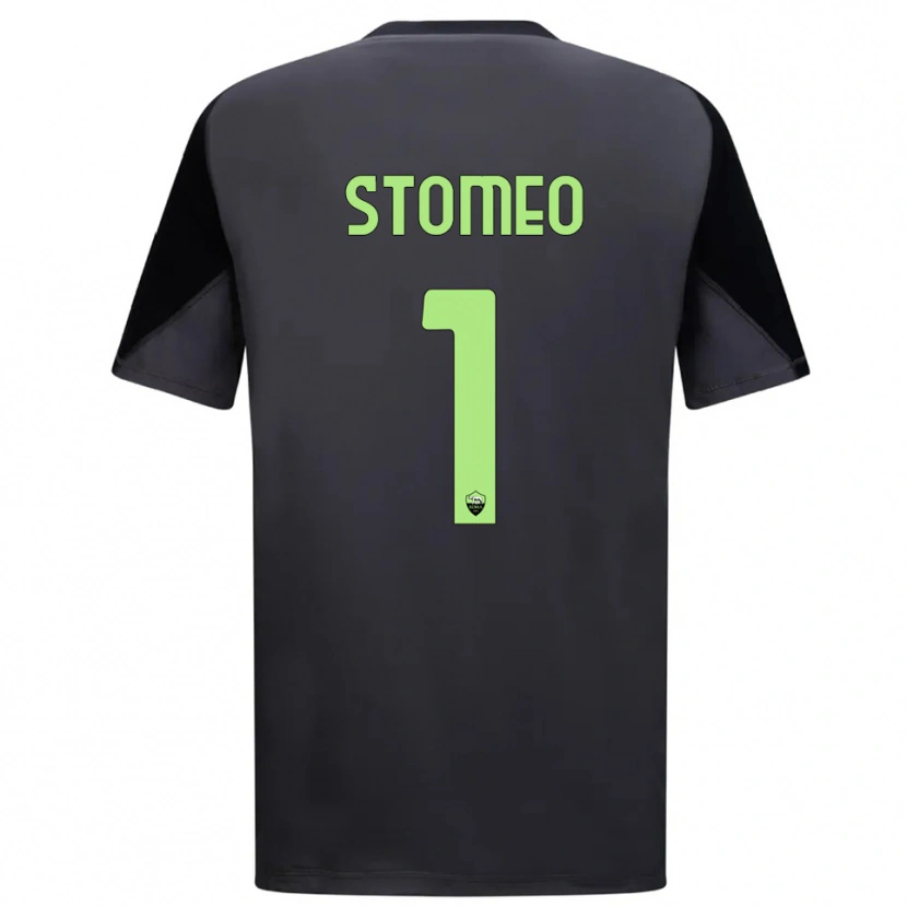 Danxen Damen Giorgio Stomeo #1 Trikot Schwarz Hellgrün Torwarttrikot 2025/26