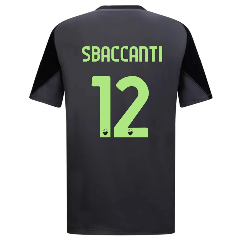 Danxen Damen Christian Sbaccanti #12 Trikot Schwarz Hellgrün Torwarttrikot 2025/26