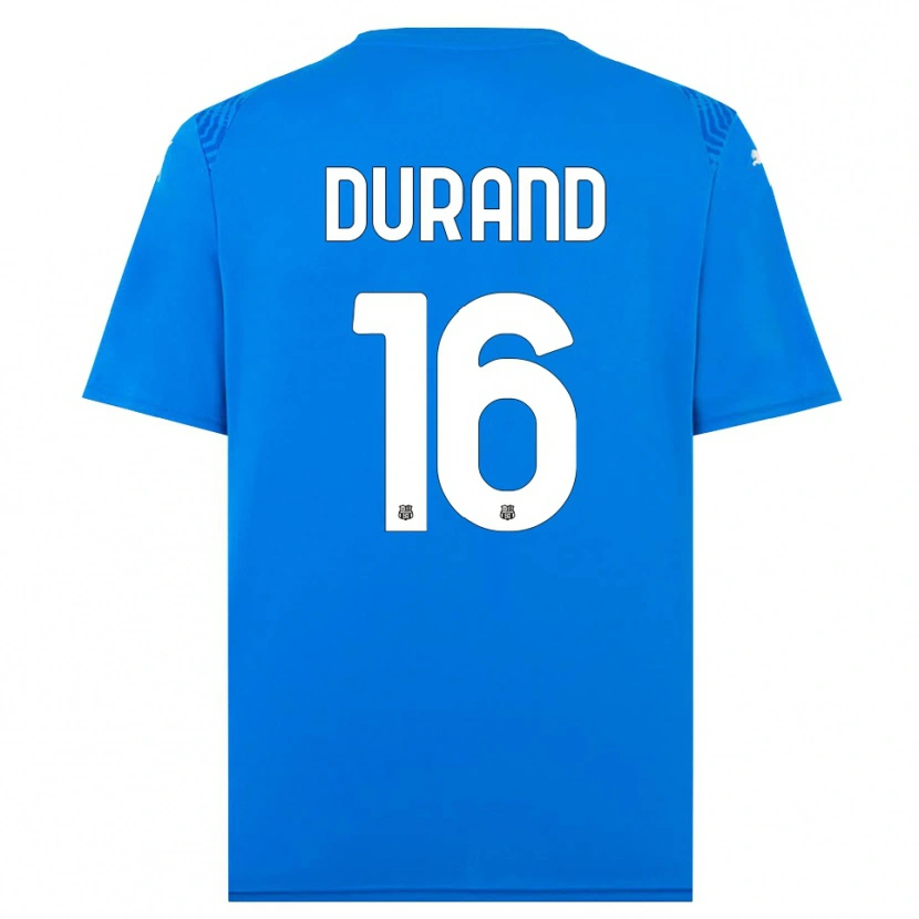 Danxen Damen Solène Durand #16 Trikot Blau Weiß Torwarttrikot 2025/26