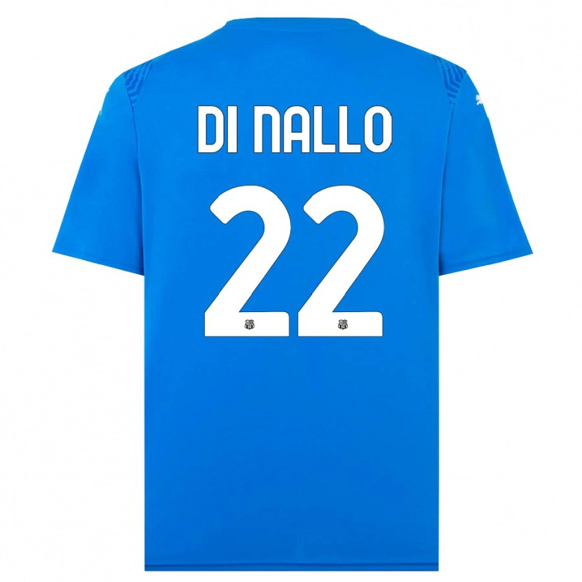 Danxen Damen Erica Di Nallo #22 Trikot Blau Weiß Torwarttrikot 2025/26