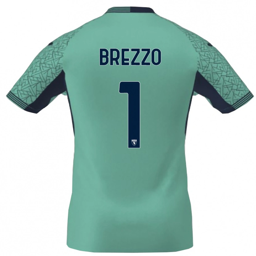 Danxen Damen Matteo Brezzo #1 Trikot Lagunenblau Torwarttrikot 2025/26
