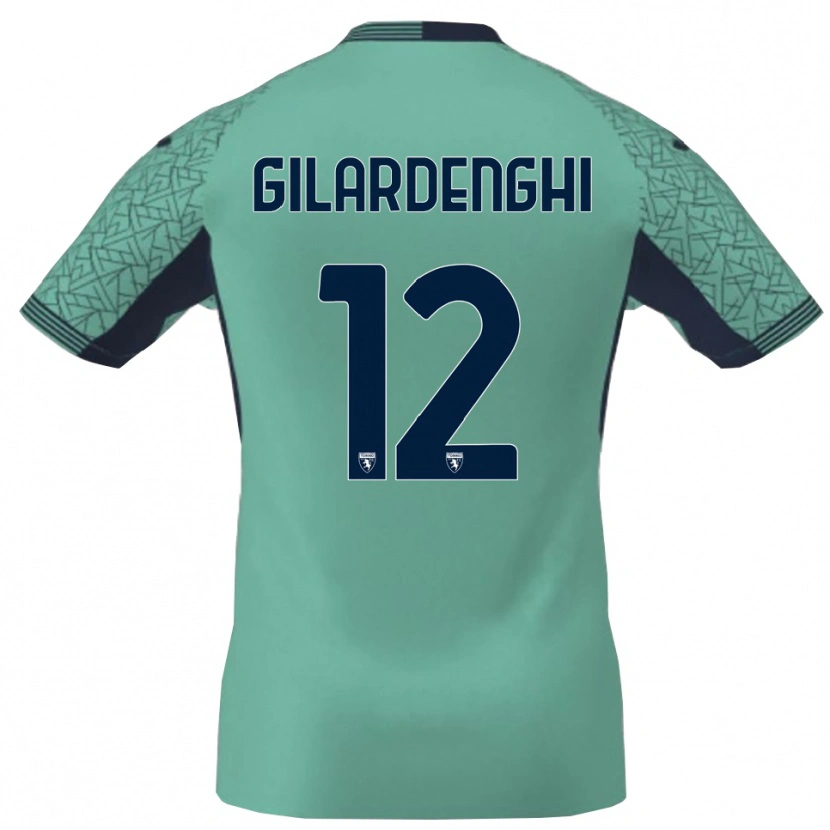 Danxen Damen Riccardo Gilardenghi #12 Trikot Lagunenblau Torwarttrikot 2025/26