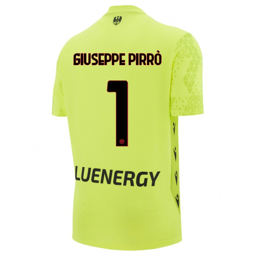 Danxen Damen Marco Giuseppe Pirrò #1 Trikot Grün Gelb Schwarz Torwarttrikot 2025/26