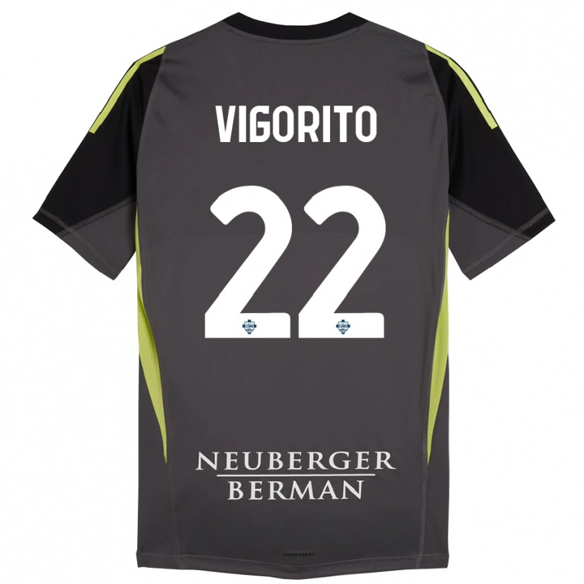 Danxen Damen Mauro Vigorito #22 Trikot Schwarz Hellgrün Torwarttrikot 2025/26