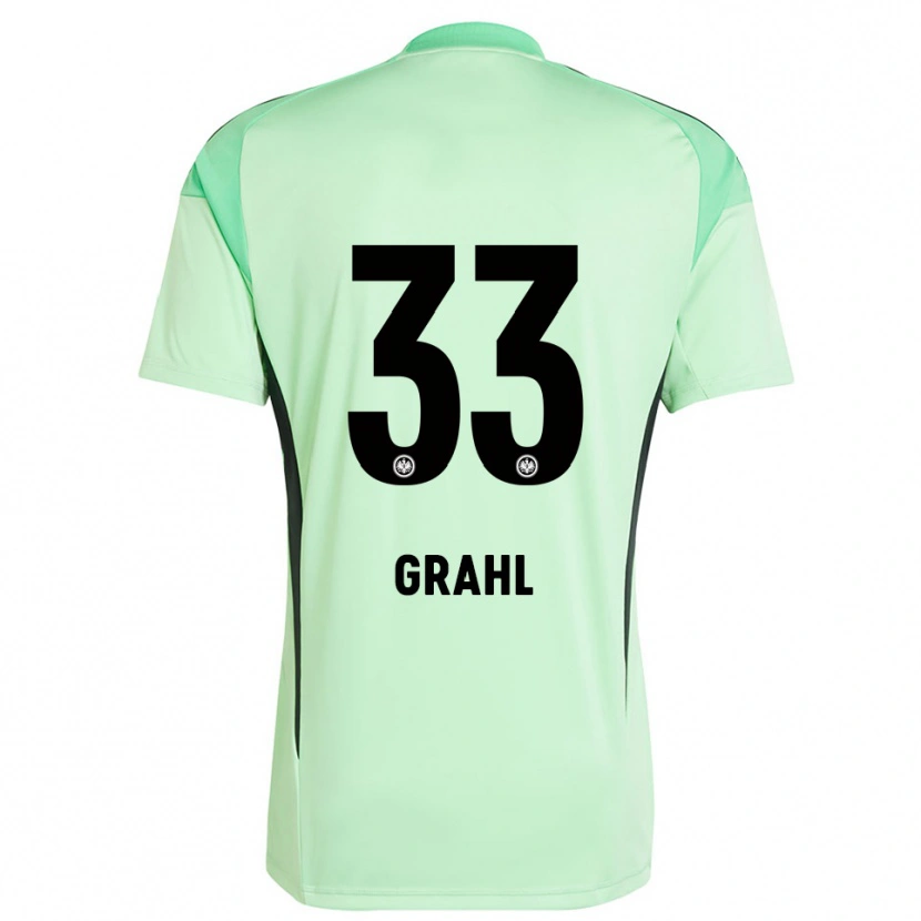 Danxen Damen Jens Grahl #33 Trikot Hellgrün Schwarz Torwarttrikot 2025/26