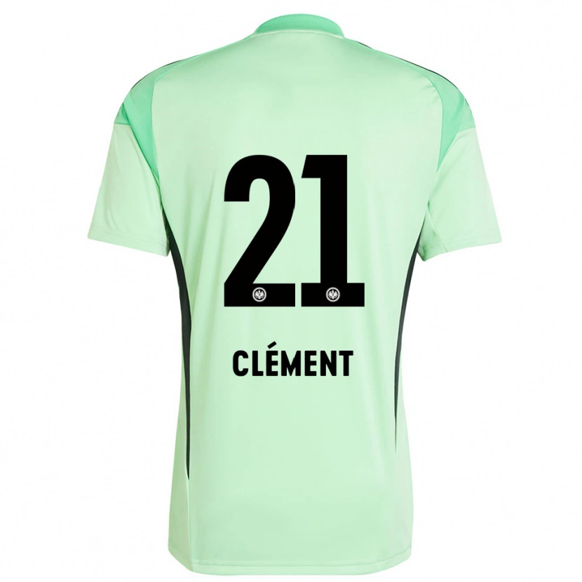 Danxen Damen Noah Clément #21 Trikot Hellgrün Schwarz Torwarttrikot 2025/26
