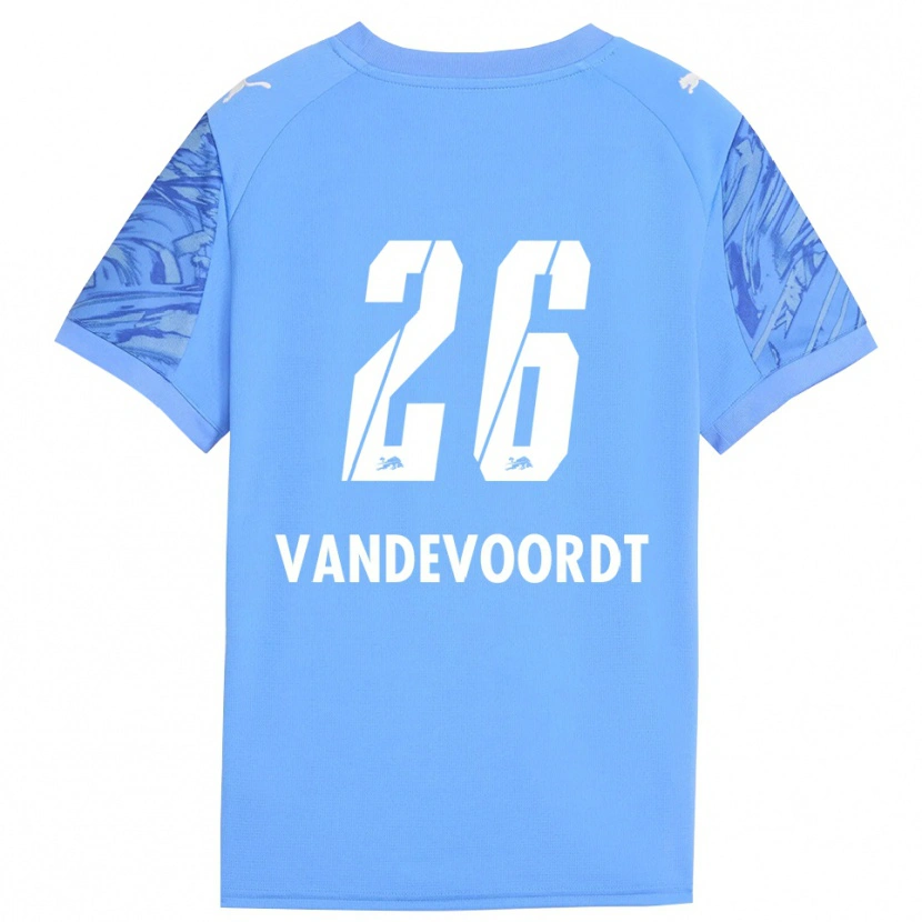 Danxen Damen Maarten Vandevoordt #26 Trikot Königsblau Rot Torwarttrikot 2025/26
