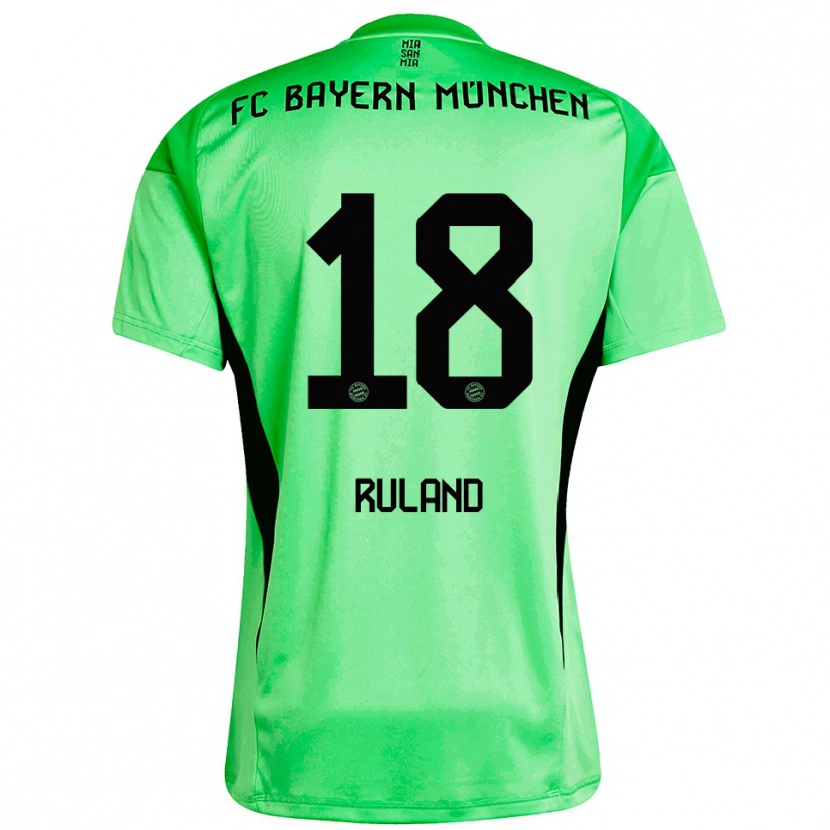 Danxen Damen Leonard Ruland #18 Trikot Mittel Frühlingsgrün Torwarttrikot 2025/26