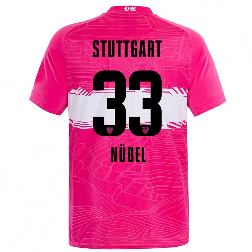 Danxen Damen Alexander Nübel #33 Trikot Tiefrosa Schwarz Torwarttrikot 2025/26