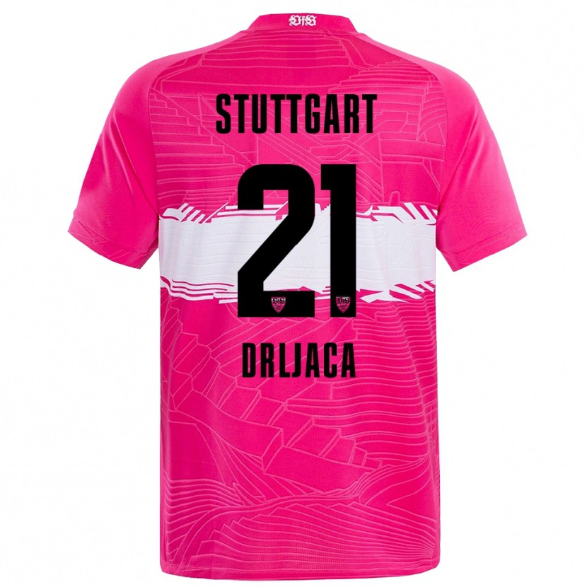 Danxen Damen Stefan Drljaca #21 Trikot Tiefrosa Schwarz Torwarttrikot 2025/26