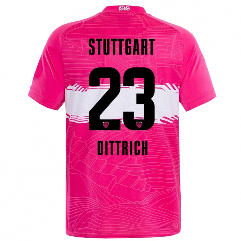 Danxen Damen Robin Dittrich #23 Trikot Tiefrosa Schwarz Torwarttrikot 2025/26