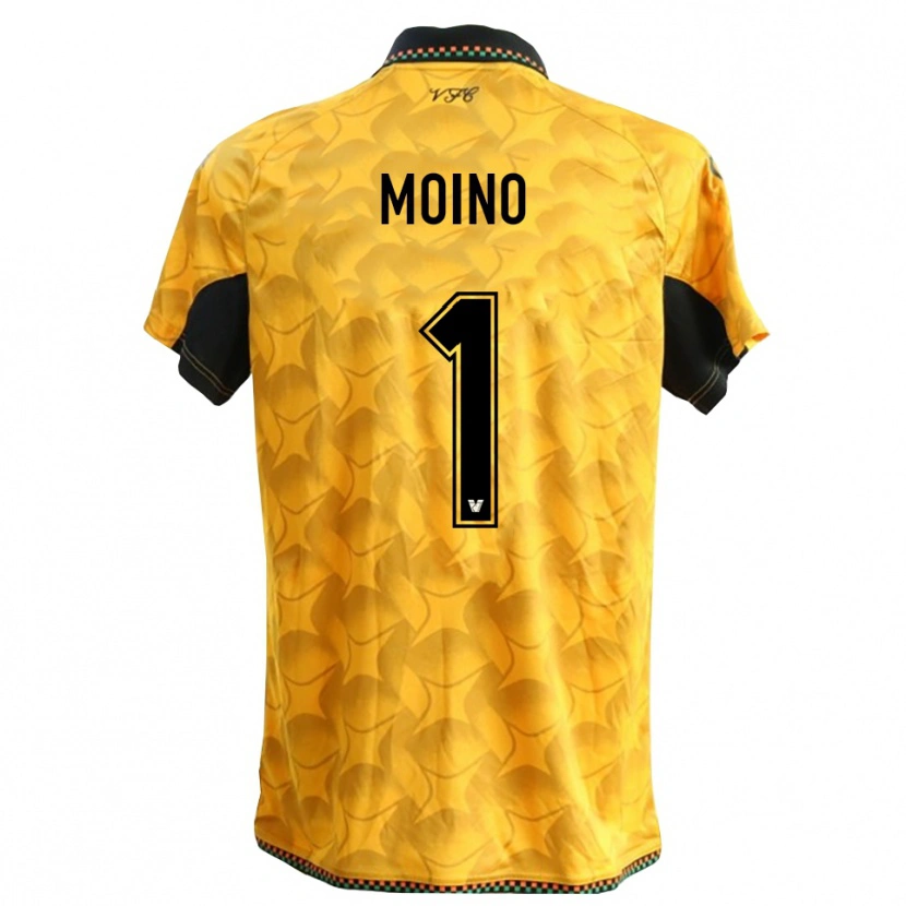 Danxen Damen Thomas Moino #1 Trikot Gelb Schwarz Torwarttrikot 2025/26