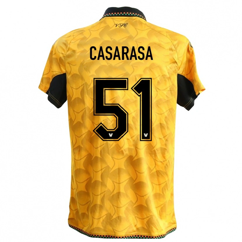 Danxen Damen Asia Casarasa #51 Trikot Gelb Schwarz Torwarttrikot 2025/26