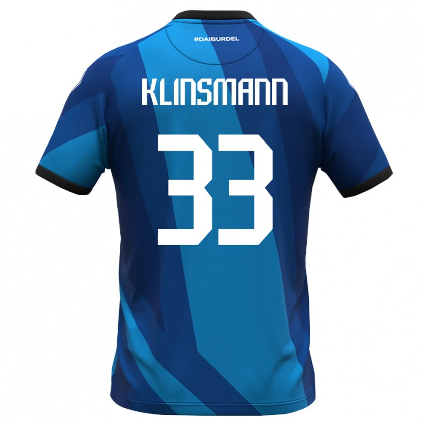 Danxen Damen Jonathan Klinsmann #33 Trikot Königsblau Orange Torwarttrikot 2025/26