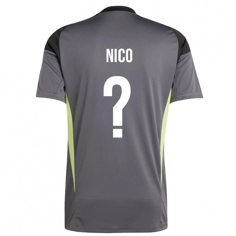 Danxen Damen Riccardo Nico #0 Trikot Dunkelgrau Torwarttrikot 2025/26