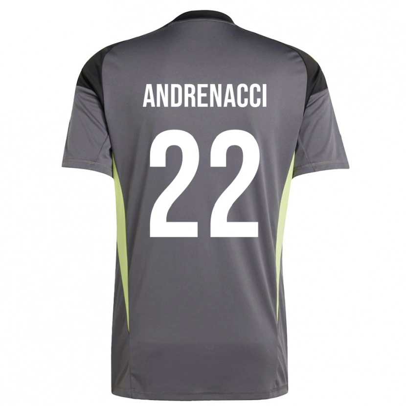 Danxen Damen Lorenzo Andrenacci #22 Trikot Dunkelgrau Torwarttrikot 2025/26