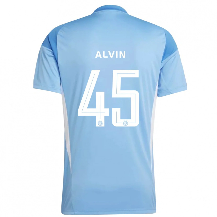 Danxen Damen Glenn Alvin #45 Trikot Hellblau Weiß Torwarttrikot 2025/26