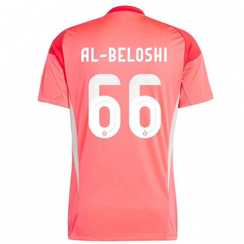 Danxen Damen Reem Al-Beloshi #66 Trikot Rot Orange Gelb Torwarttrikot 2025/26