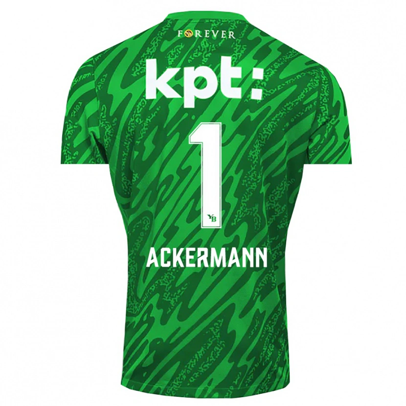 Danxen Damen Jara Ackermann #1 Trikot Grün Weiß Torwarttrikot 2025/26