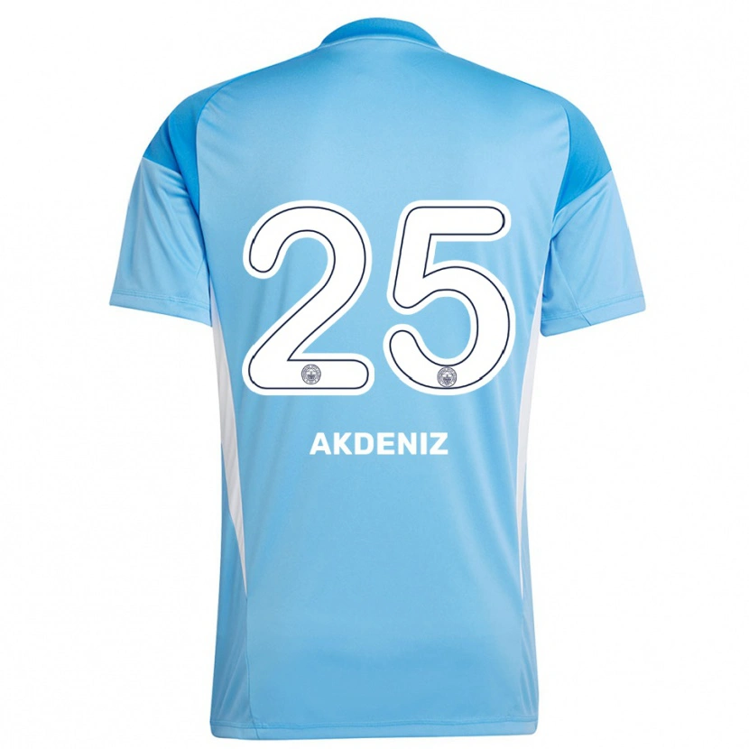 Danxen Damen Zeynep Akdeniz #25 Trikot Königsblau Weiß Torwarttrikot 2025/26