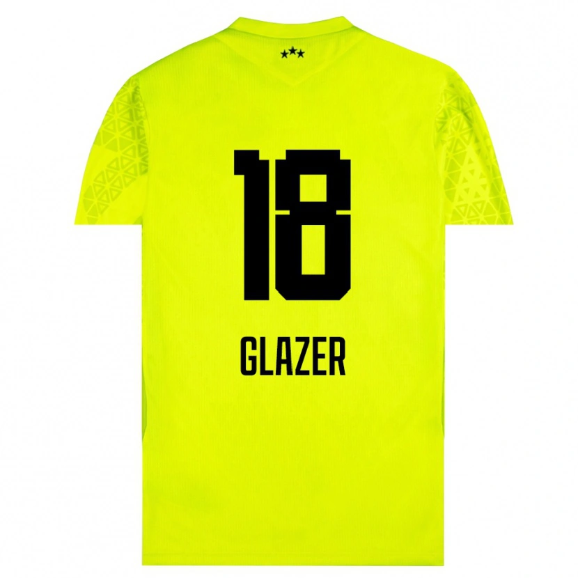 Danxen Damen Omri Glazer #18 Trikot Gelb Grün Schwarz Torwarttrikot 2025/26