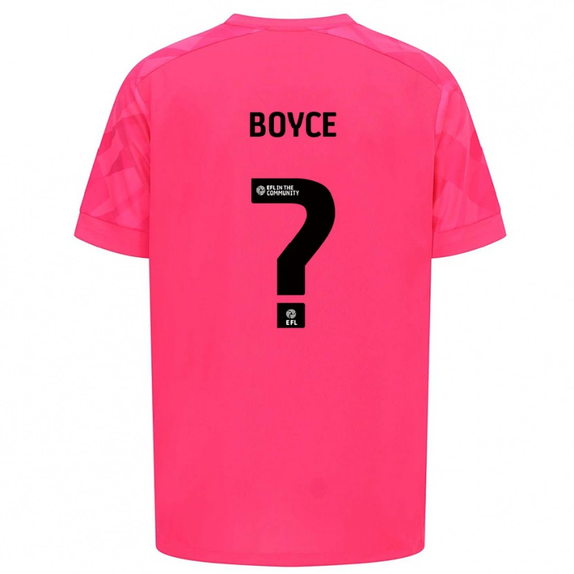 Danxen Damen Oliver Boyce #0 Trikot Rosenrosa Torwarttrikot 2025/26