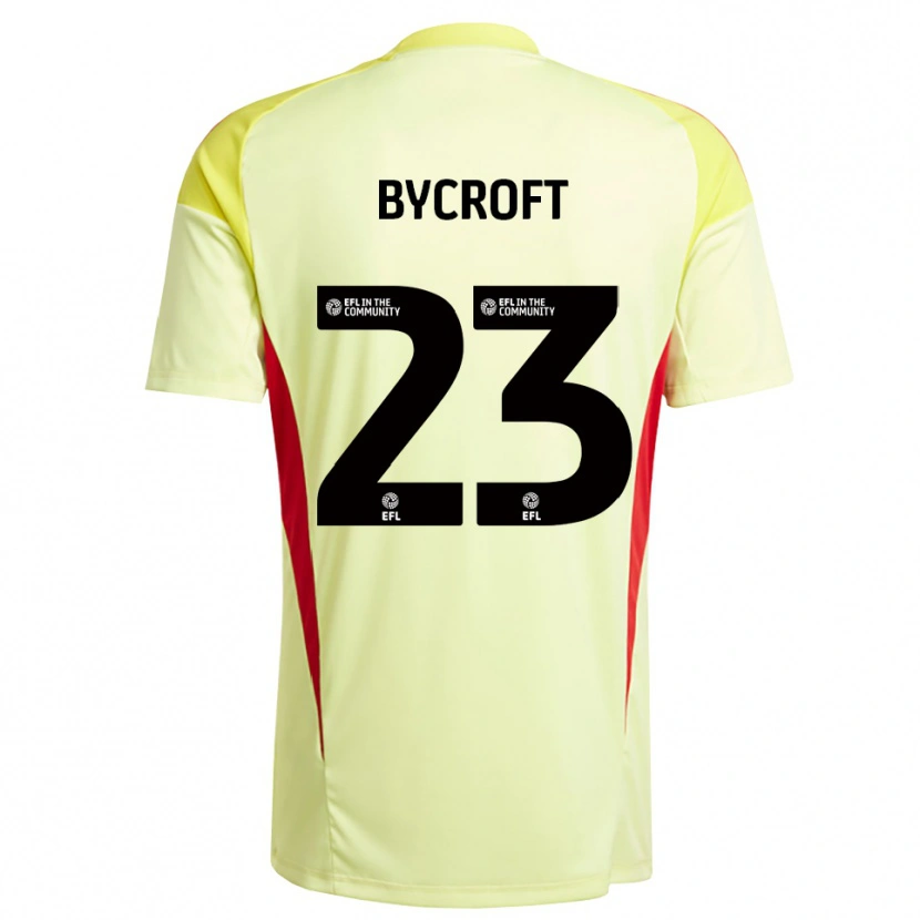 Danxen Damen Jack Bycroft #23 Trikot Hellgelb Torwarttrikot 2025/26