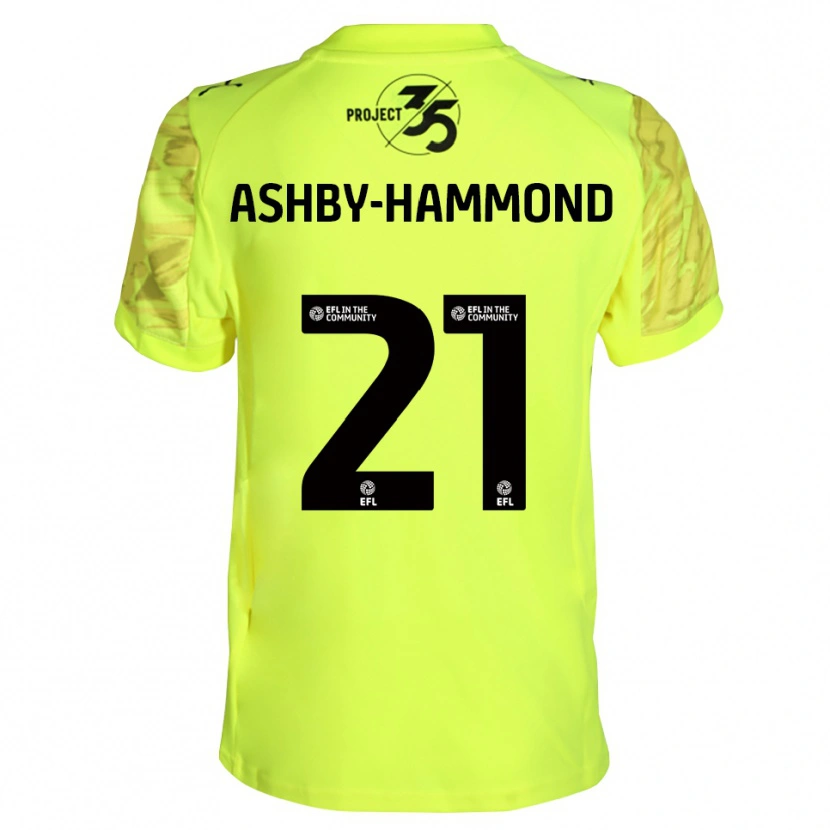 Danxen Damen Luca Ashby-Hammond #21 Trikot Leuchtendes Grün Schwarz Torwarttrikot 2025/26