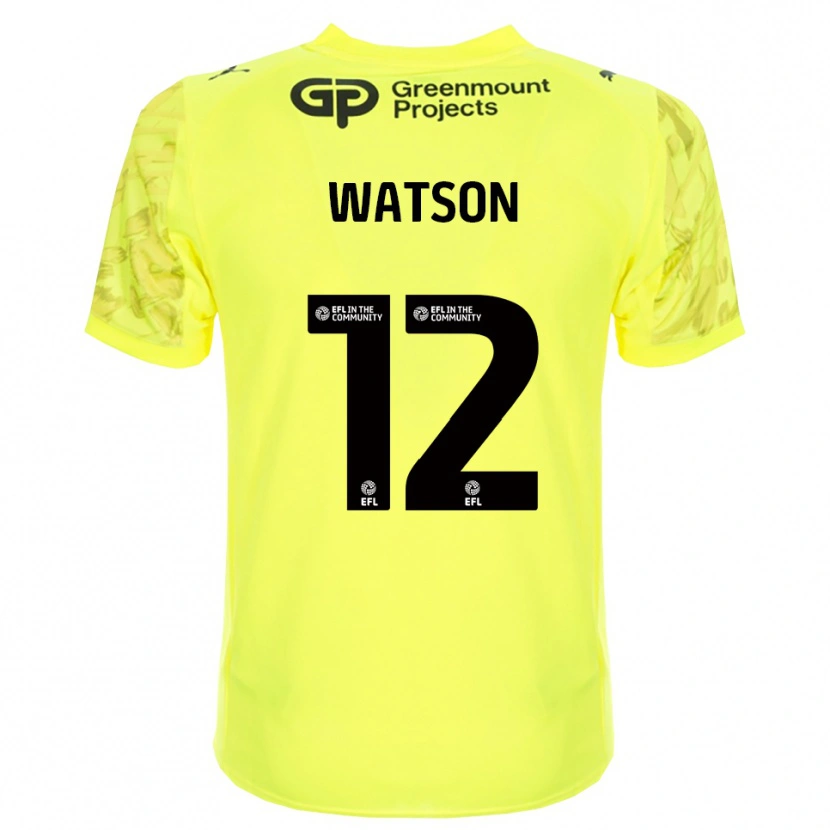 Danxen Damen Tom Watson #12 Trikot Leuchtendes Grün Schwarz Torwarttrikot 2025/26