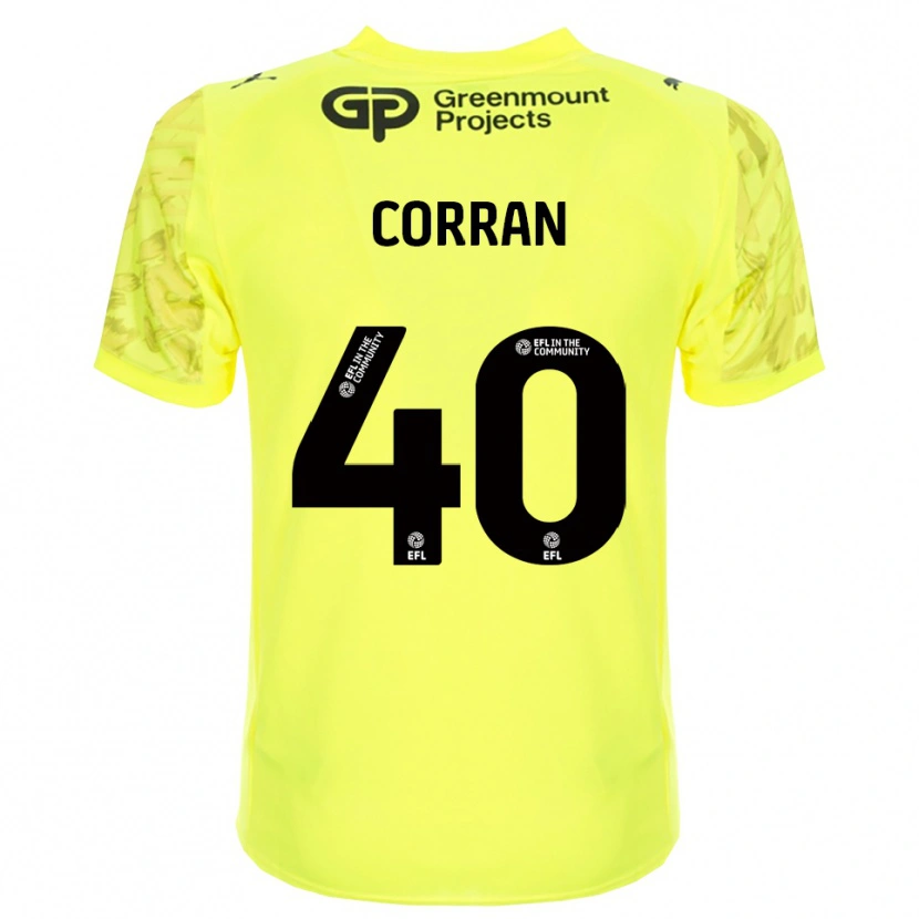 Danxen Damen Matthew Corran #40 Trikot Leuchtendes Grün Schwarz Torwarttrikot 2025/26