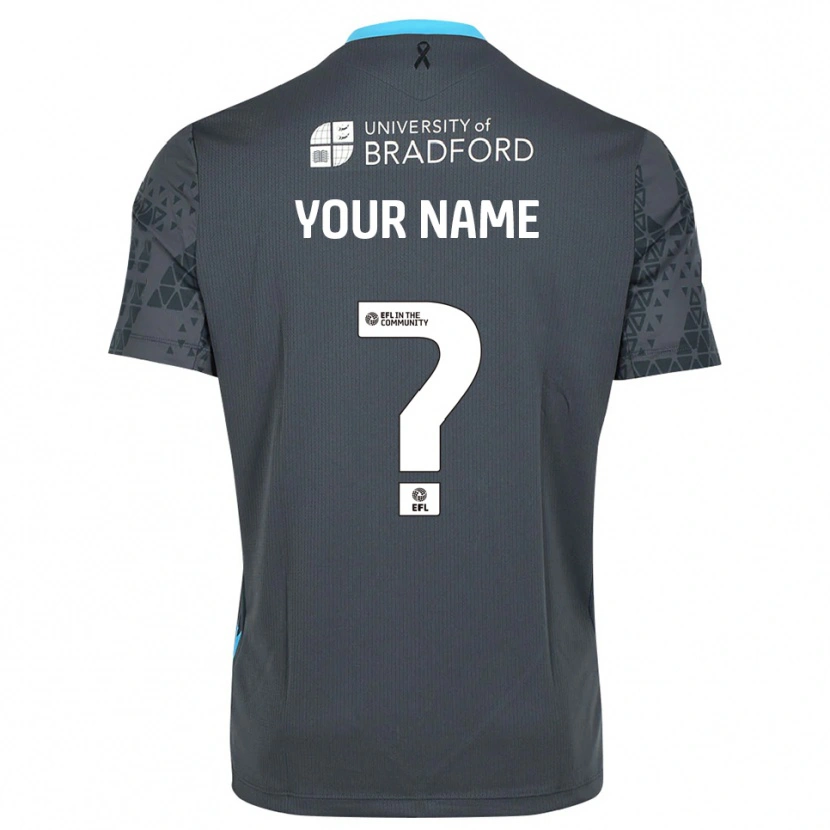 Danxen Damen Bradford City Schwarzgrau Trikot Torwarttrikot 2025/26