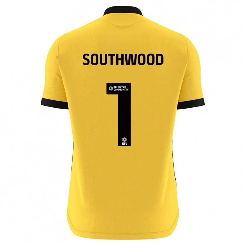 Danxen Damen Luke Southwood #1 Trikot Gelb Schwarz Torwarttrikot 2025/26