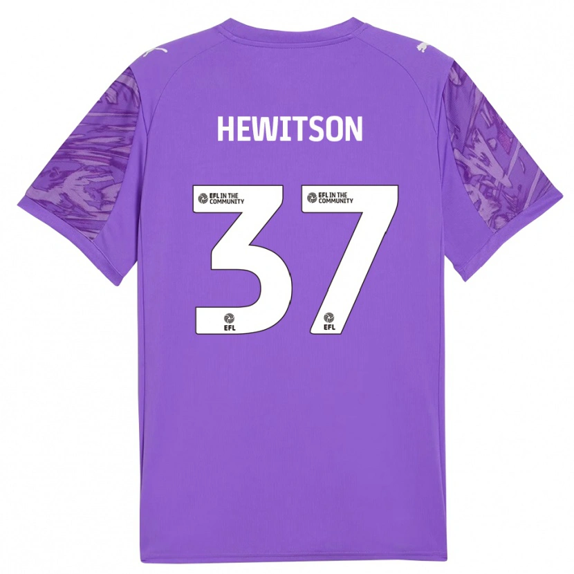 Danxen Damen Luke Hewitson #37 Trikot Violett Rot Torwarttrikot 2025/26