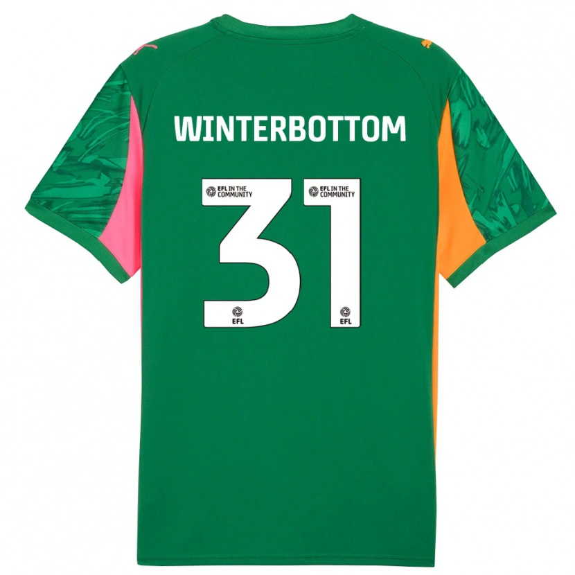 Danxen Damen Ben Winterbottom #31 Trikot Grün Rosa Torwarttrikot 2025/26