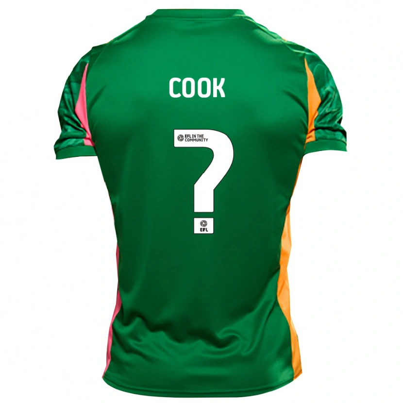 Danxen Damen Cook #0 Trikot Grün Orange Torwarttrikot 2025/26