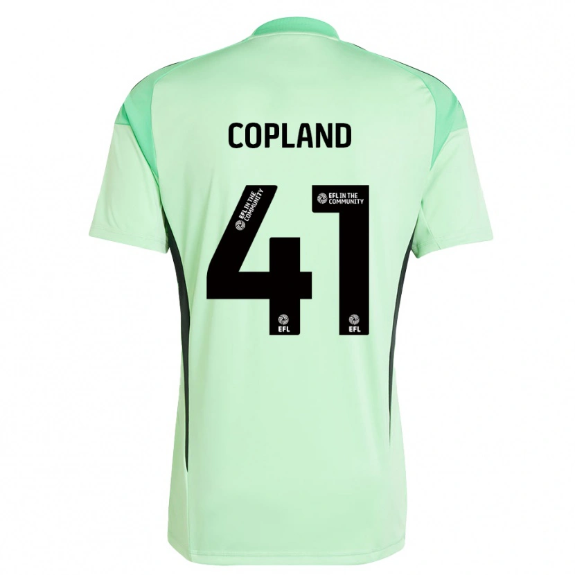 Danxen Damen Jack Copland #41 Trikot Hellgrün Schwarz Torwarttrikot 2025/26