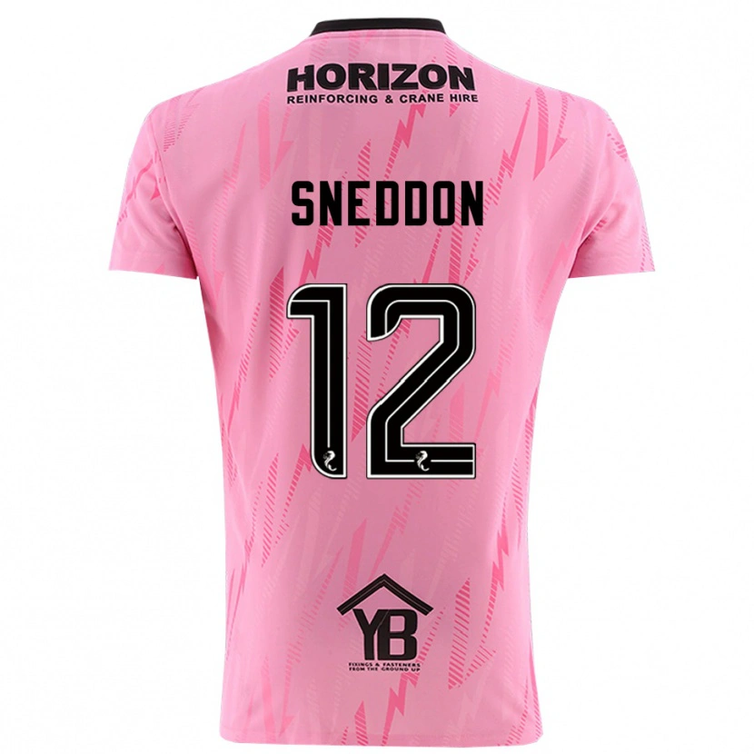 Danxen Damen Jamie Sneddon #12 Trikot Pink Schwarz Torwarttrikot 2025/26