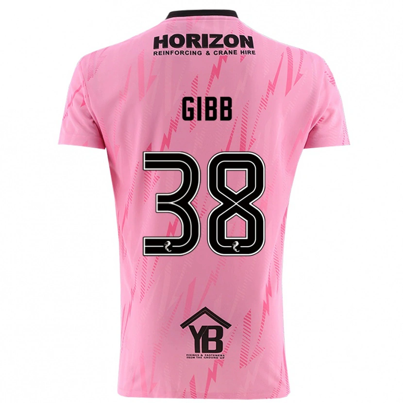 Danxen Damen Thomas Gibb #38 Trikot Pink Schwarz Torwarttrikot 2025/26