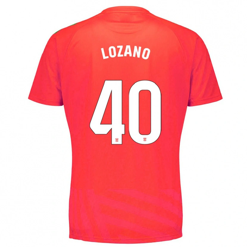Danxen Damen Gabriel Lozano #40 Trikot Rot Weiß Torwarttrikot 2025/26