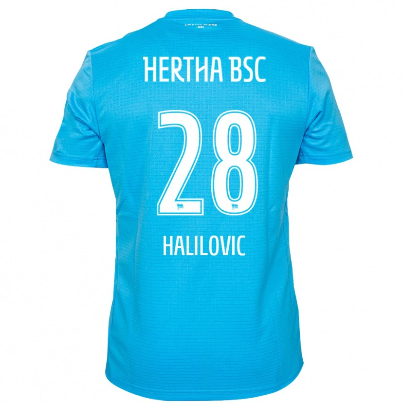 Danxen Damen Din Halilovic #28 Trikot Hellblau Weiß Torwarttrikot 2025/26