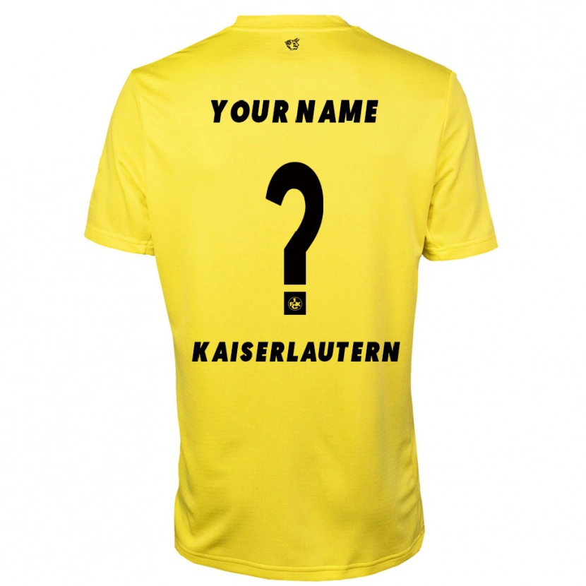Danxen Damen 1. FC Kaiserslautern Gelb Schwarz Trikot Torwarttrikot 2025/26
