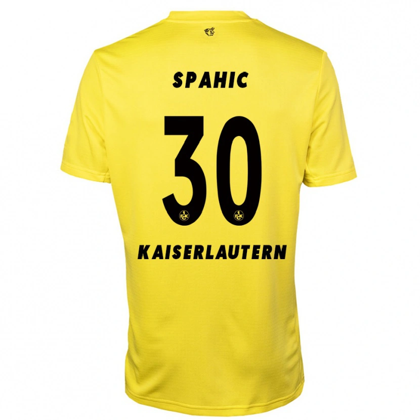 Danxen Damen Avdo Spahic #30 Trikot Gelb Schwarz Torwarttrikot 2025/26